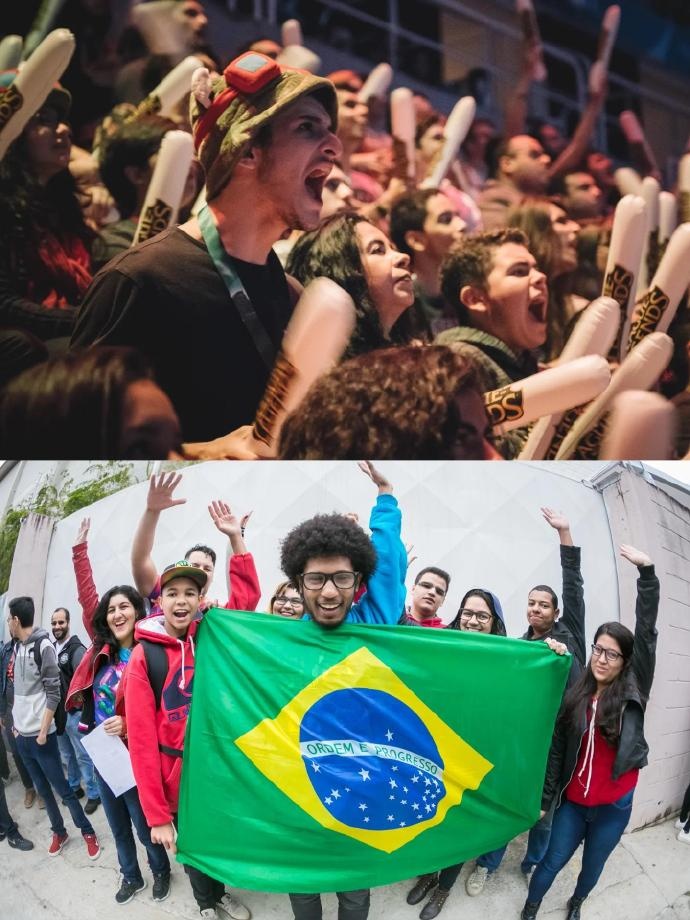 LOL官推晒照：回顾2017在巴西MSI